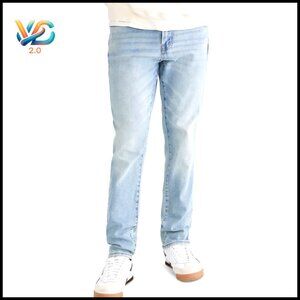 Slim Fit Stretch Denim Jeans, Recycled Fabric, Lightweight Comfort